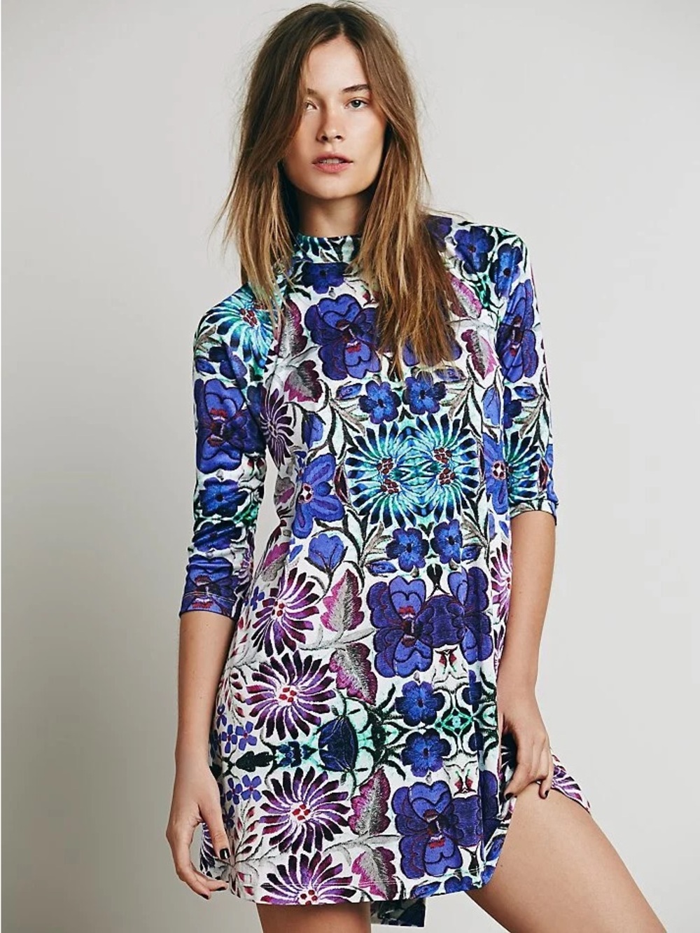 Free People New Romantics Fiesta Swing Dress Size Small